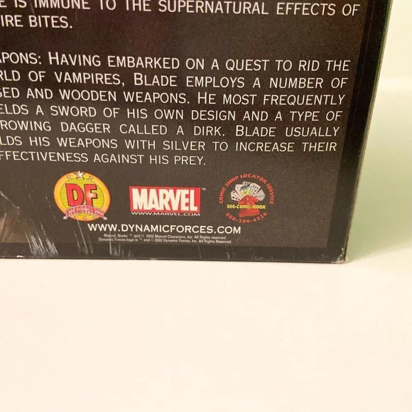 2002 Blade 2 Wesley Snipes Resin Bust Dynamic Forces Limited Edition 0543/1998 - Picture 13 of 16